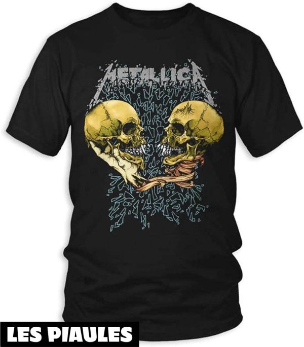 Metallica T-Shirt Sad But True Homme Manches Courtes
