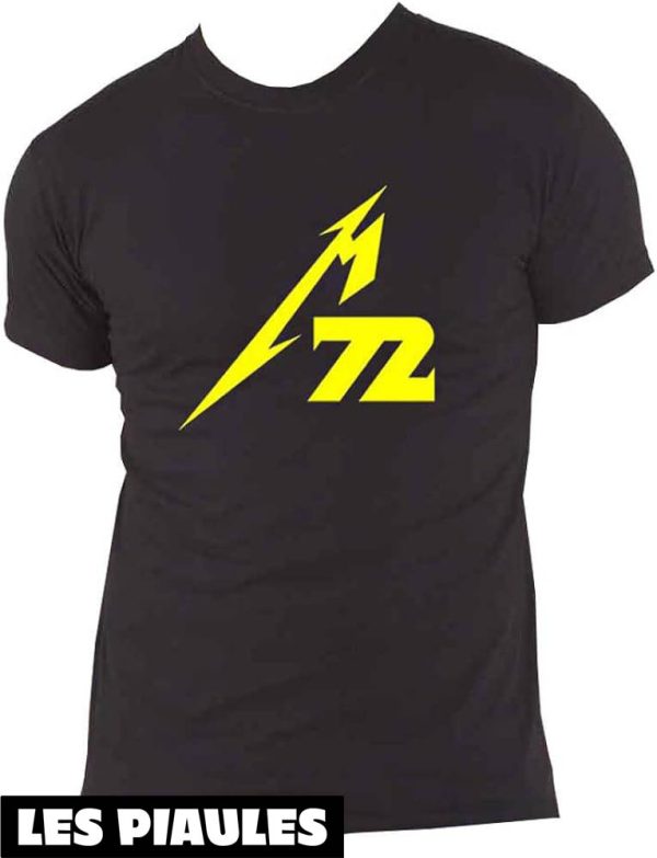 Metallica T-Shirt Strobes (M72) Homme Manches Courtes