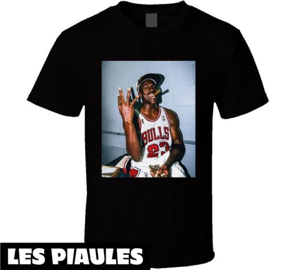 Michael Jordan T-Shirt Peat Chicago Basketball Championship