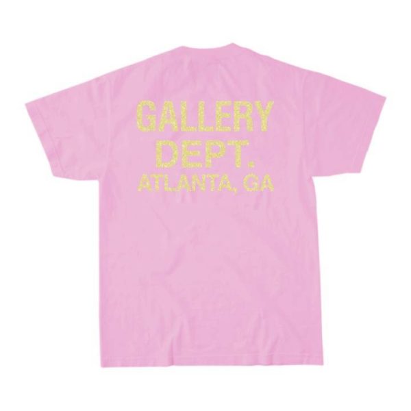 Migos x Gallery Dept For Culture III YRN T-Shirt Pink