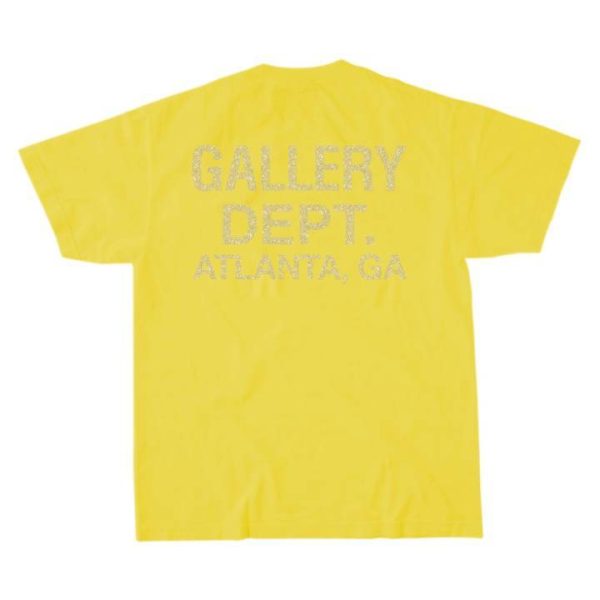 Migos x Gallery Dept For Culture III YRN T-shirt Yellow