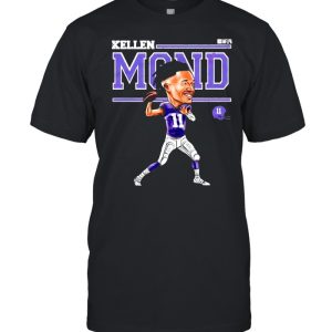 Minnesota Football 11 Kellen Mond cartoon shirt