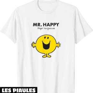 Monsieur Madame T-Shirt Mr. Happy Mr. Men Livre Pour Enfants