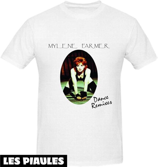 Mylene Farmer T-Shirt Dance Remixes Funny Chanteur