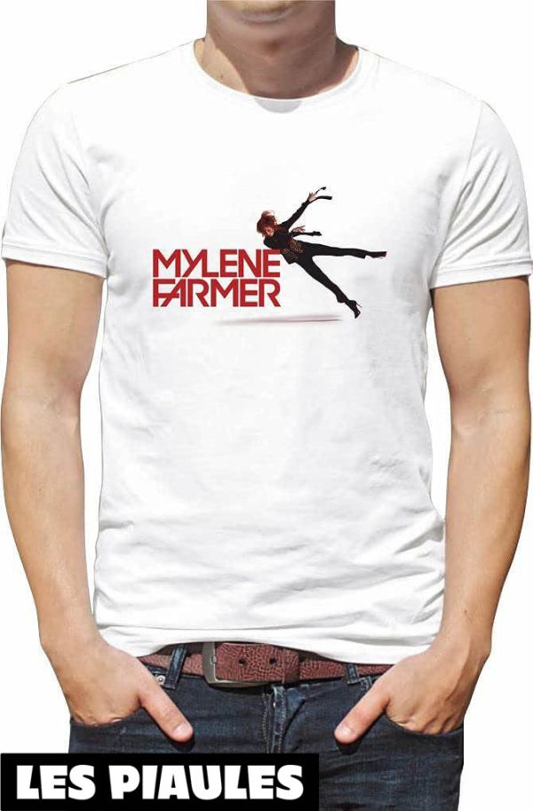 Mylene Farmer T-Shirt Fete Cadeaux Chanteur Parolier