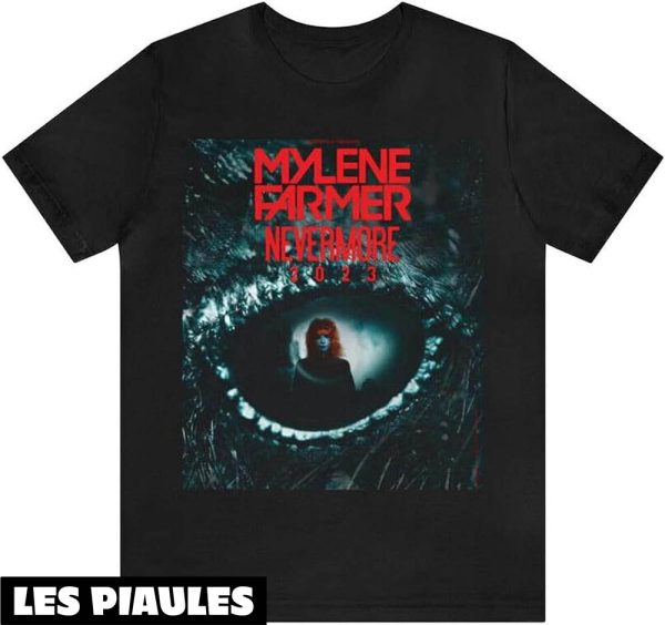 Mylene Farmer T-Shirt Jeanne Gautier Lover Chanteur