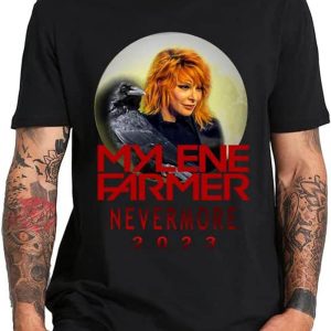 Mylene Farmer T-Shirt Nevermore Tour Essential French Mylene Farmer T-Shirt Nevermore Tour Essential French
