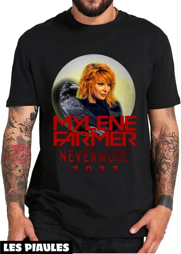 Mylene Farmer T-Shirt Nevermore Tour Essential French