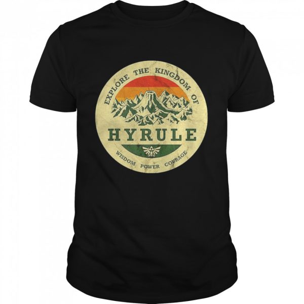 Nintendo Legend of Zelda Explore Hyrule shirt