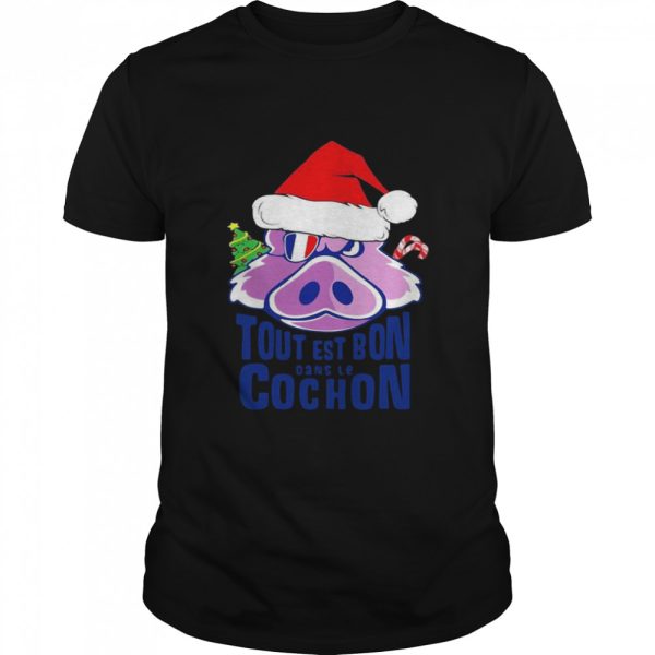 Noel Tout Est Bon Dans Le Cochon Christmas Sweater Shirt