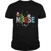Nurse Stethoscope Christmas Tree Ornaments Decor Long Sleeve T-Shirt