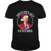 Official Joe Biden Snitches Get Stitches Christmas T-Shirt