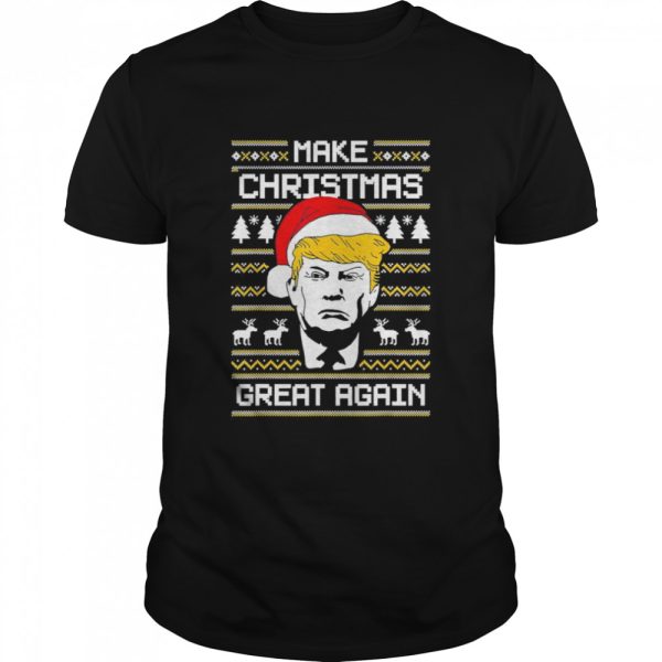 Official Make Christmas Great Again Ugly Christmas T-Shirt