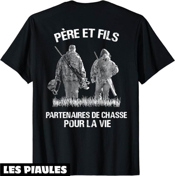 Pere Fils T-Shirt Partenaires De Chasse Pour La Vie