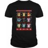 Pikachu And Friends Are So Cute In Pokemon Christmas T-Shirt