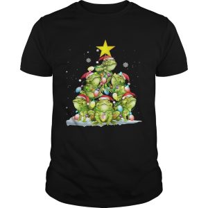 Pretty Frog Tree Christmas shirt