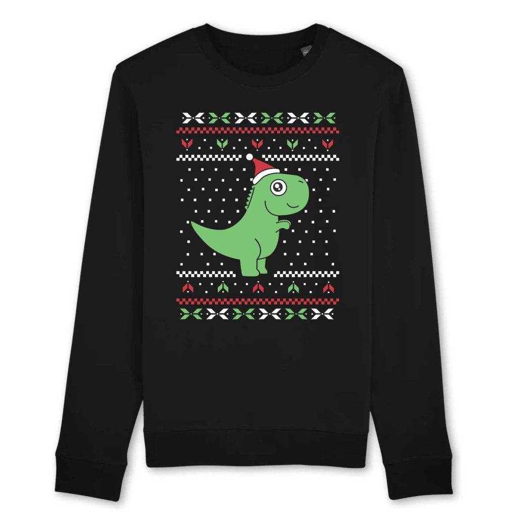Pull Noel Dinosaure