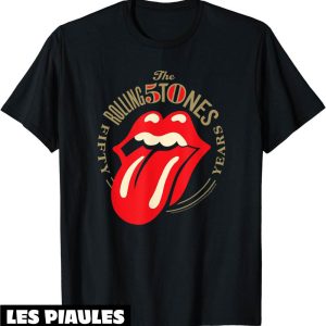 Rolling Stones T-Shirt Langue 50 Ans Rock N Roll Vintage Rolling Stones T-Shirt Langue 50 Ans Rock N Roll Vintage