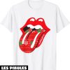 Rolling Stones T-Shirt Langue De Noel Rock N Roll Vintage