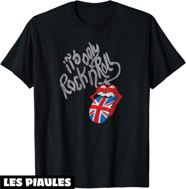 Rolling Stones T-Shirt The Rock N Roll Langue Uk Rock N Roll