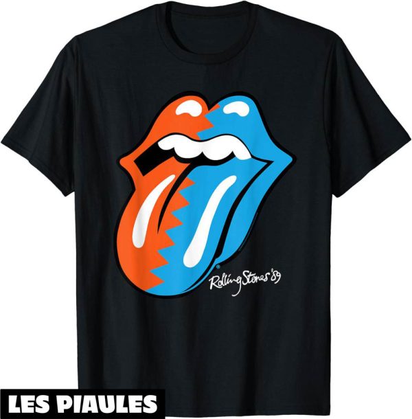 Rolling Stones T-Shirt The Zig Zag 89 Langue Rock N Roll