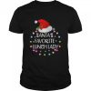 Santa’s Favorite Lunch Lady Christmas Lunch Lady Shirt