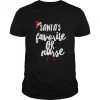 Santa’s Favorite Or Nurse Christmas T-Shirt