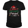 Santa’s Favorite Principal Christmas Pajama Lights Shirt
