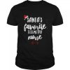 Santa’s Favorite Telemetry Nurse Christmas T-Shirt
