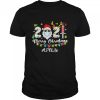 Santa Claus Face Mask 2021 Merry Christmas LPN Life Sweater Shirt
