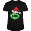 Santa Grinch Silhouette CNA Christmas Sweater Shirt