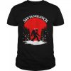 Santa Squatch Christmas Holiday shirt