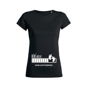 Shirt Femme – Bebe Arrive (Veuillez Patienter) Shirt Femme – Bebe Arrive (Veuillez Patienter)