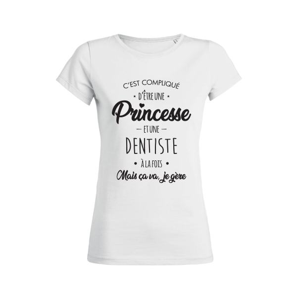 Shirt Femme – C’est Complique d’etre Une Princesse