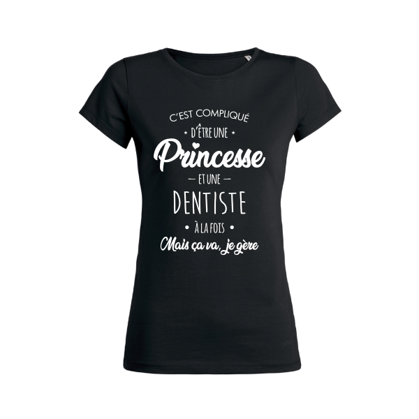 Shirt Femme – C’est Complique d’etre Une Princesse