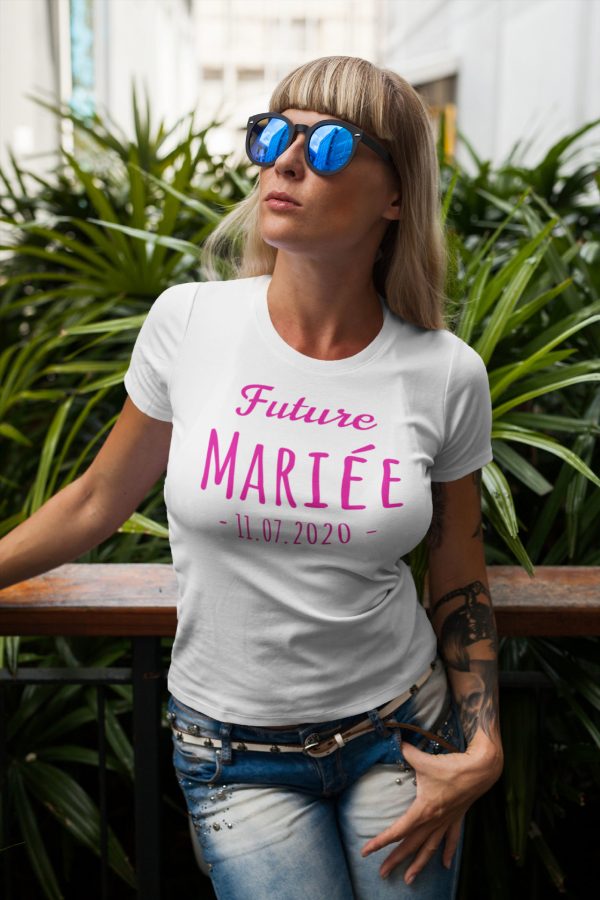 Shirt Femme – Future Mariee (Votre Date)