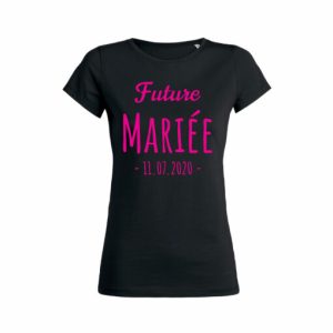 Shirt Femme - Future Mariee (Votre Date) 4 Shirt Femme Future Mariee Votre Date 5