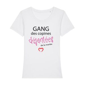 Shirt Femme Gang Des Copines Dejantees De La Mariee 3
