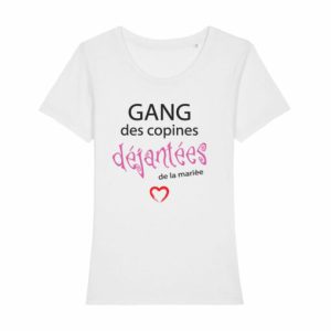 Shirt Femme Gang Des Copines Dejantees De La Mariee 5