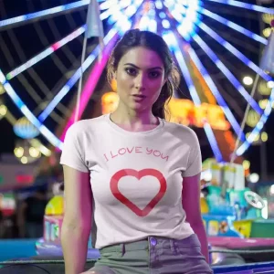 Shirt Femme – I Love You Shirt Femme – I Love You