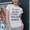 Shirt Femme – Je Ne Suis Pas Une Lumiere A Part Pour Changer Ton Ampoule