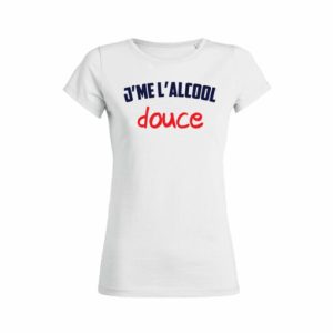 Shirt Femme - J'me L'alcool Douce 2 Shirt Femme Jme Lalcool Douce 3