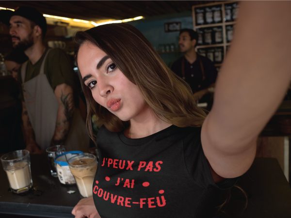 Shirt Femme – J’peux Pas J’ai Couvre Feu