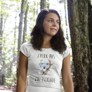 Shirt Femme – J’peux Pas J’ai Escalade