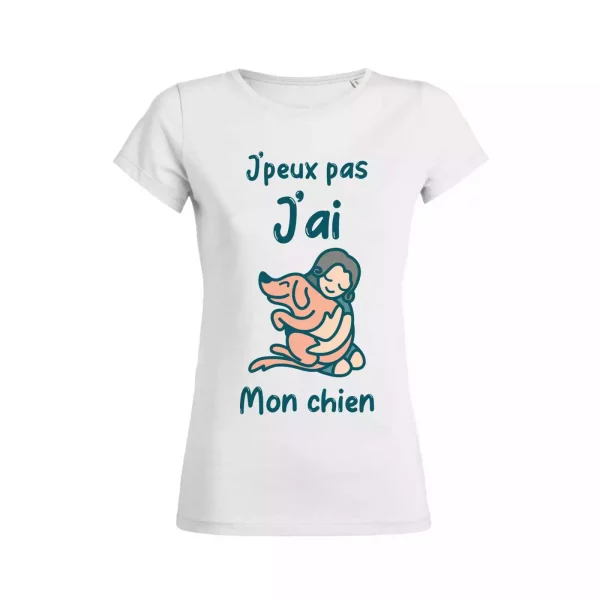 Shirt Femme – J’peux Pas J’ai Mon Chien