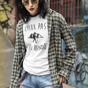 Shirt Femme – J’peux Pas J’ai Rando