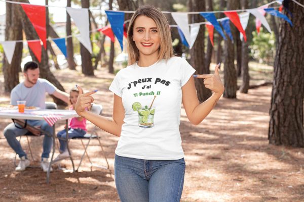 Shirt Femme – J’peux Pas J’ai Ti Punch !!