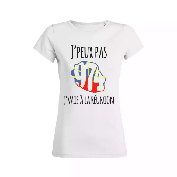 Shirt Femme – J’peux Pas J’vais A La Reunion