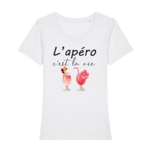 Shirt Femme - L'apero C'est La Vie 2 Shirt Femme Lapero Cest La Vie 3