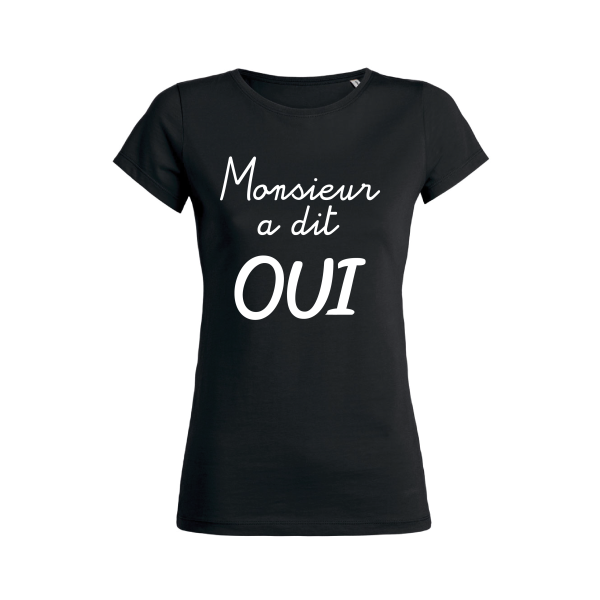 Shirt Femme – Monsieur A Dit Oui